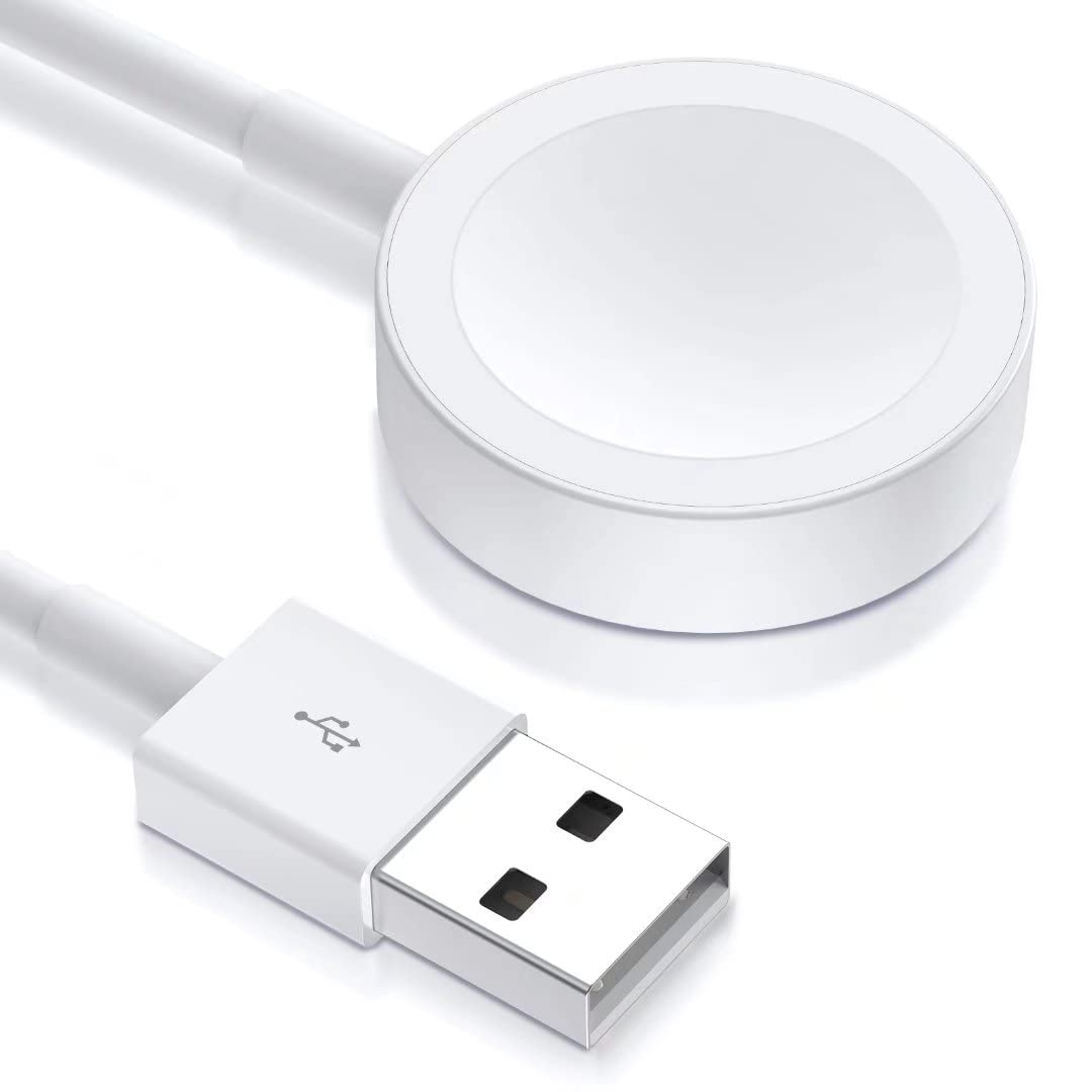 Watch Charger Compatible with Apple Watch Charger, Watch Charger Charging Cable for Watch Series 7/6/5/4/3/2/SE, Magnetic Charging Cable for iWatch Portable Wireless Charging (3.3ft /1m)